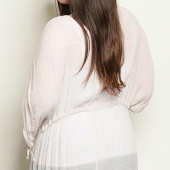 Zonda's Weekend in Venice Button Down Kimono/Top! - Picture 5 of 5